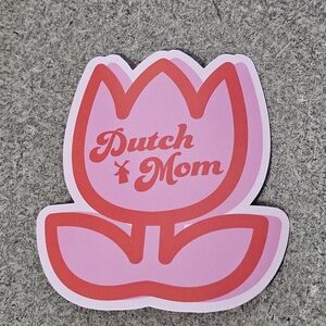 Dutch Bros Mothers‎ Day 2025 Sticker Drop Pink Tulip
